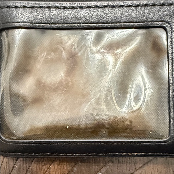 Coach Black Card Holder and Keychain Wallet Set - Picture 4 of 7